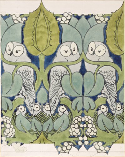Gufi, 1913 da Charles Francis Annesley Voysey